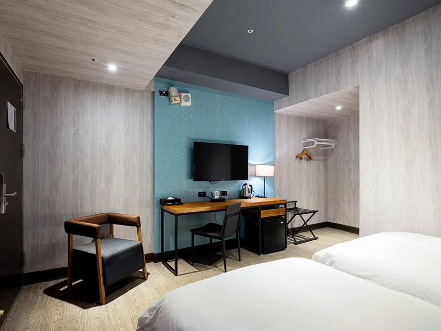 承光雙床客房(無窗)